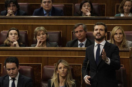 Casado pide aplicar el 155 en Cataluña si Torra no deja su escaño