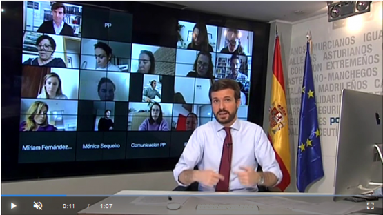Casado seguirá apoyando al Gobierno frente al coronavirus, pero pide lealtad «en ambas direcciones»